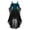 Dark Green, variant on Halloween Renaissance Goth Dress for Women Bell Sleeve Lace Up Costumes Steampunk Dresses High Low Medieval Clothes