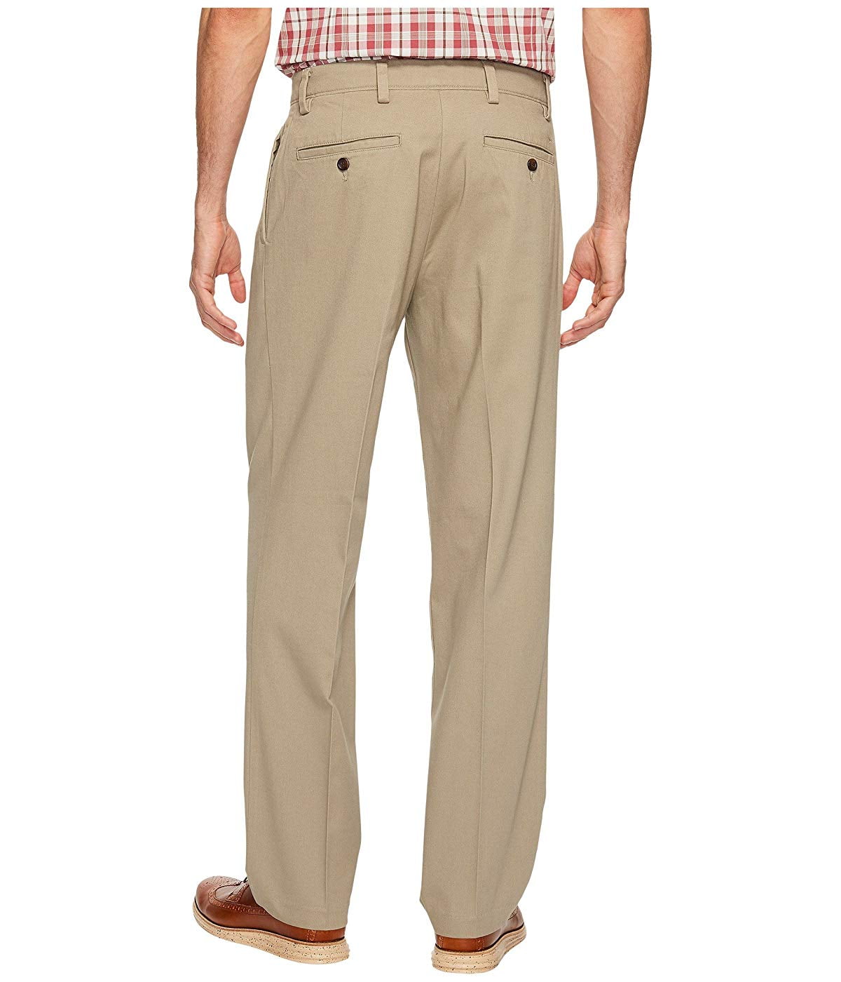 Dockers Easy Khaki D3 Classic Fit Pleated Pants Timberwolf - Walmart.com