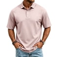 thumbnail image 2 of FOPSUFGWFO Golf Polo Shirts for Men Short Sleeve Classic Fit Tops Quick Dry Moisture Wicking Breathable Blouses for Business Sport M, 2 of 6