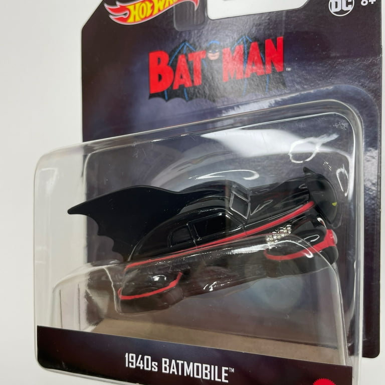 Hot Wheels Batman Diecast Play Vehicles, Metal Black Orange