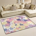 thumbnail image 2 of SKYSONIC Abstract Background Area Rug Pad - 72x48 inch - 100% Light Weight Polyester Fabric for Living Bedroom, 2 of 6