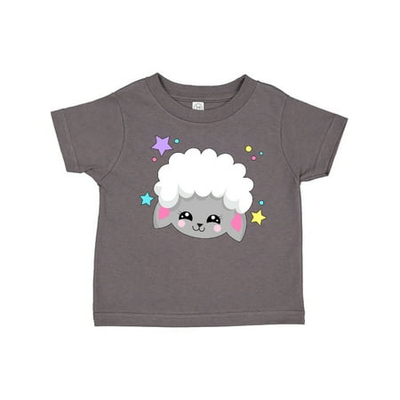 

Inktastic Cute Easter Lamb with Stars Gift Toddler Boy or Toddler Girl T-Shirt