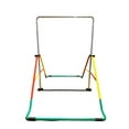 thumbnail image 5 of Iron Bar Gymnastics Bar for Kids | Height Adjustable Horizontal Kip Bar for Home Junior Training Bar | Children Folding Gymnastic Bar Jungle Gym Monkey Bars Playground Gymnastic Equipment Yellow, 5 of 9