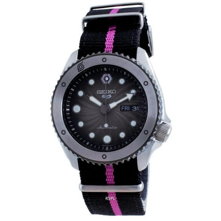 Seiko 5 Sports Boruto Uzumaki Limited Edition Automatic SRPF65 SRPF65K1 SRPF65K 100M Men's Watch