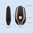 thumbnail image 3 of Mini llavero Power Bank 1500mAh Cargador inalámbrico de emergencia (negro para tipo C), 3 of 6