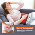 thumbnail image 5 of Cordless Heating Pad for Back, Heating Pad for Back Muscle Relax with 3 Heating & Vibration Modes, 5000mAh Heated Back Brace for Menstrual, Neck and Shoulders(46"), 5 of 8