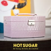 Hot Sugar Girls Makeup Kit, All in One Beginner Cosmetics for Teens and Women (PINK)