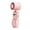 Pink, variant on Portable Fan with Magnetic Phone Holder & Cooling Plate–100 Speeds ReAdapterable Handheld Fan,3600mAh Small Fan, Semiconductor Ice condense, Foldable for Desk Travel Officess