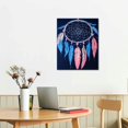 thumbnail image 2 of Patifu Dream Catcher Canvas Print Wall Art for Living Room Bedroom Home Office Decor 12x16 in, 2 of 5