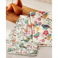 thumbnail image 2 of Microfiber Kitchen Towels - Set of 2 Dish Towels for Kitchen 18 x 26 Inch Home Decoration Floral Bird Cute Spring Hand Towels Soft & Absorbent Aesthetic Design, 2 of 6