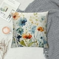 thumbnail image 2 of JEUXUS  Floral Sage Pillow Covers Fall Farmhouse Print Decorative Pillows for Couch Outdoor Pillows Case, for Living Room Bedroom Cushion Covers for Home Decor, 2 of 5