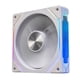 thumbnail image 3 of Ventilador Con Caja 120 Mm Espejo 5V 3 Pines ARGB 4 PWM (adelante) Blanco, 3 of 5