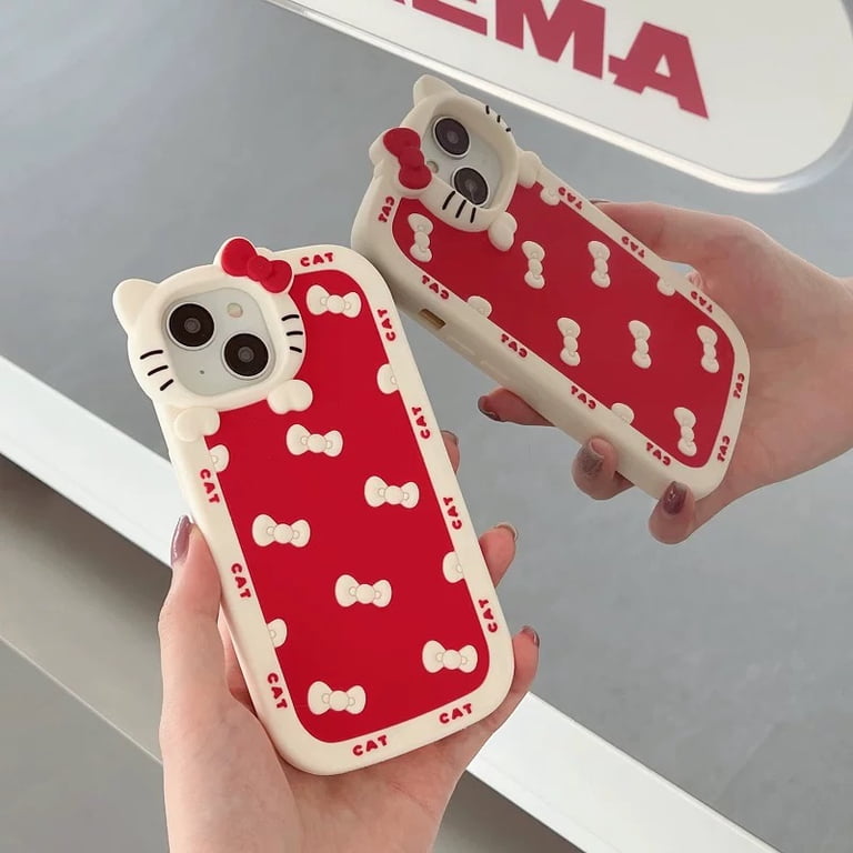Cute Hello Kitty Case for iPhone 17 Pro Max 11 12 13 14 15 16
