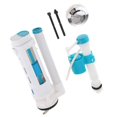 thumbnail image 2 of Complete Toilet Tank Tank Repair Kits Fill Valve Flush Fill Valve Toilet Valve Flapper F, 2 of 9