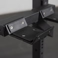 thumbnail image 5 of Titan Fitness T-3 Series Dumbbell Weight Bar Holders, Rack Mounted Spotter Arms, 500 LB Capacity, J-Hook Mounting with Nylon Cradle Liners, Strength Training Accessories, 5 of 10