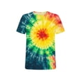 thumbnail image 5 of DIOAZUD Men's Short Sleeve Graphic Tees Big and Tall Causal Tie Dye Shirts Loose Fit Crewneck T-Shirts Fashion Tee for Summer, 5 of 6