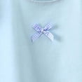 thumbnail image 3 of yillto Girls Shirts Ruffle Sleeve Blouse Lightweight Summer Cute Tops Round Neck Plain Tshirts, 3 of 5