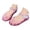 Hot Pink, variant on Girls Summer Jelly Sandals Open Toe Soft Sole Beach Shoes with Breathable Holes for Outdoor Play White,2.5-3 Years