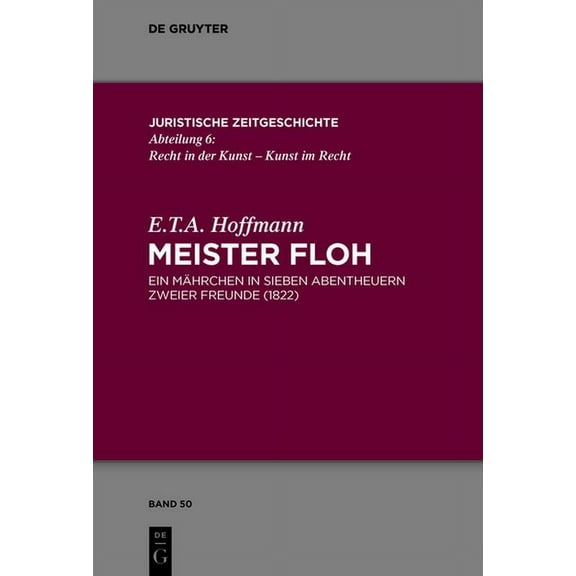 Juristische Zeitgeschichte / Abteilung 6 Meister Floh, Book 50, (Hardcover)