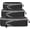 Black, variant on XiHAMA Compression Packing Cube Set for Carrying on Luggage Travel Packing Organizers with Laundry Bag for Backpack
