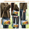 thumbnail image 4 of FORMRS Womens Shoulder Bag with Chain Strap Clutch Purse Cute Tote Handbag, Colorful Landscape, 4 of 7