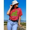 thumbnail image 2 of No More Drama Neon Paint Tie Dye Crystal Women -Image by Shutterstock, Female XX-Large, 2 of 4