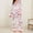 #Light Pink, variant on FUNUONY Valentines Pajamas for Women Silk Satin Pj Set Feather Trim Long Sleeve Shirt and Pant Heart Print 2 Piece Sleepwear,Button Down Nightwear Soft Pj Fall Sleepwear Cute Loungewear