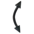 thumbnail image 1 of Eyebrow Ring Curved Barbell Anodized G5 Solid Titanium 16G Cartilage Rook Daith, 1 of 8
