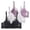 White, variant on jiaxiM 3 Pack Comfortable Bras for Women No Underwire Push Up Wireless Adjustable Strap Supportive Seamless Bras Deep V Neck Sports Bras for Women Comfortable Bralettes