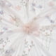thumbnail image 1 of Tela floral rosa bordada en 3D de 1 yarda (63 pulgadas), con pompones, organza, encaje suave y tul., 1 of 7