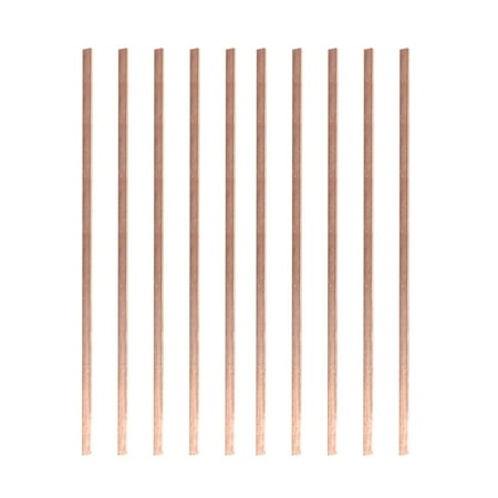 

10PCS Cooper Welding Brazing Wire Repairing Welding Rods Silver (Golden)