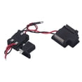 thumbnail image 4 of Interruptor de gatillo de llave, control de velocidad eléctrico universal, interruptor de llave con luz de 7,2 a 24 V, 4 of 14