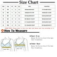 thumbnail image 4 of Ahuyic Summer Women Bra,Women Plus Size Bras,Fashion Women Solid Color Steel Rings Lace Pad Gathering Daily Bra, 4 of 5