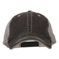thumbnail image 6 of Big Size Special Cotton Low Profile Trucker Cap - Black XL-3XL, 6 of 6