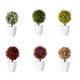 thumbnail image 2 of Planta artificial en maceta Plantas artificiales Bonsai Árbol de simulación Flores falsas decorativas de escritorio kenally JJ25587-06B, 2 of 6