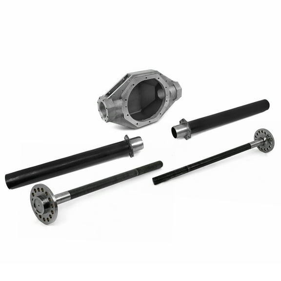 Speedmaster PCE210.1018 Compatible with Ford 9" Heavy Duty Differential Housing, Tubes & 28 Spline Forged Axles Combo