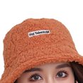 thumbnail image 7 of Yirtree Women Winter Bucket Hat Warm Hats Cloche Faux Fur Fisherman Cap Thickened Casual Keep Warm Sherpa Autumn Winter Thermal Fisherman Cap, 7 of 7