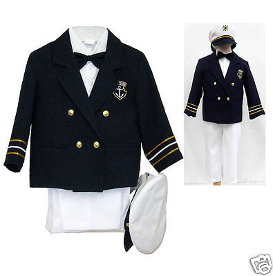 navy baby suit