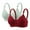 Multicolor#3, variant on jobturf 2 Pack Bras for Women Plus Size Full Coverage No Underwire Seamless Push Up Bra Adjustable Support Breathable Bralettes