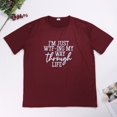 thumbnail image 3 of T-Shirts à Col Rond Imprimés pour Femmes Grande Taille, Manches Courtes, T-shirt Graphique, Hauts, T-shirt pour Femmes, 3 of 6