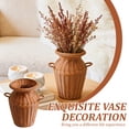 thumbnail image 4 of Rattan Weaving Vases, 9" Decorative Flower Basket Rattan Vases, Multipurpose Hand Woven Vases Decor for Living Room Homes, Restaurants, Hotels Offices​ Decor, 4 of 7