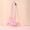 A002- Pink, variant on Green Cat Feather Wand Toys with Long Teaser Stick and Braided Ropes, Interactive Cat Toys for Indoor Cats