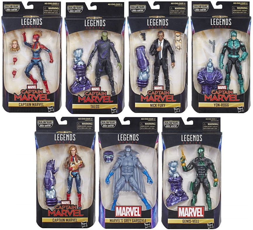 Captain Marvel Marvel Legends Kree 