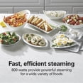 thumbnail image 4 of Hamilton Beach Electric Food Steamer, Rice Cooker & Egg Boiler for Quick, Fast Healthy Cooking with Stackable Three-Tier Bowls for Vegetables and Seaf, 4 of 8