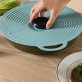 thumbnail image 4 of Shisuyan Kitchen Utensils Blue Airtight 1Set 12.8X10.9In, 4 of 9
