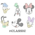 thumbnail image 2 of Girl's Mickey & Friends Mickey & Friends #Classic  Graphic Tee White X Large, 2 of 4