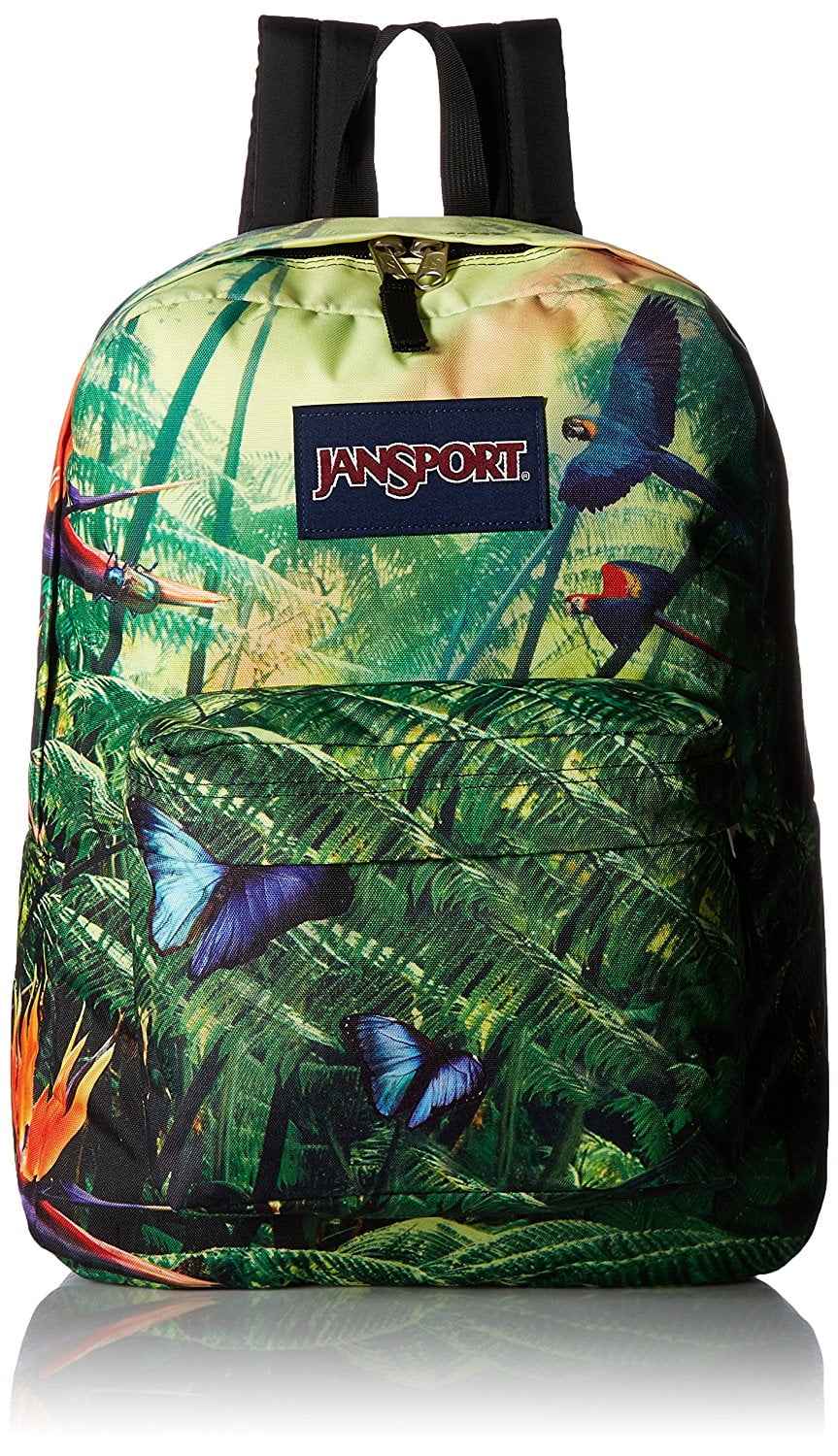 Jansport Backpack Style JS00t50134F  Black Neon print  BRAND NEW** 