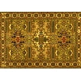 thumbnail image 1 of Ahgly Company Indoor Rectangle Persian Yellow Traditional Area Rugs, 4' x 6', 1 of 4