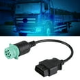 thumbnail image 1 of PVC Truck Diagnostic Cable, Diagnostic Scanner Adapter, Easy To Use Durability For Car Home Outdoor Engine, 1 of 8
