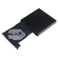 thumbnail image 1 of LOLIPPYY Black External Dvd Burner for Laptop USB Powered Cd Drive Data Transfer, 1 of 6